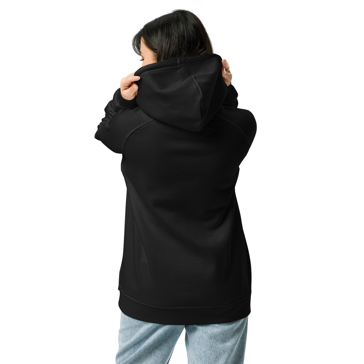 Unisex Raglan "Wire" Eco-Friendly Hoodie