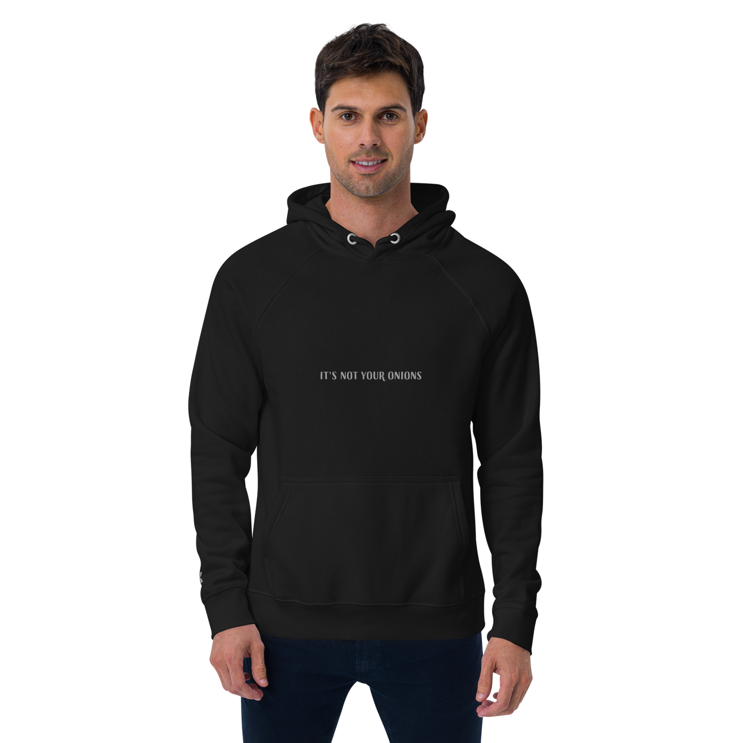 Unisex Raglan Eco-Friendly Hoodie "Onions"