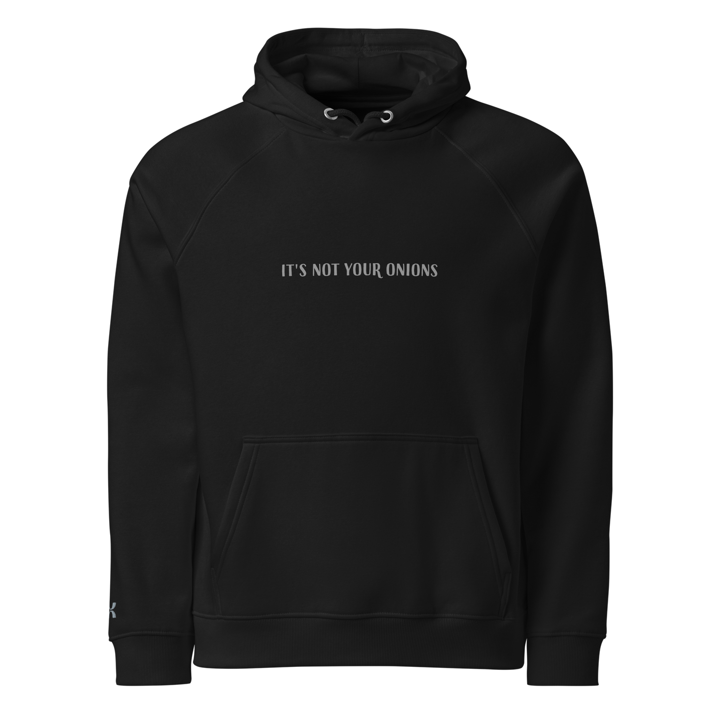 Unisex Raglan Eco-Friendly Hoodie "Onions"