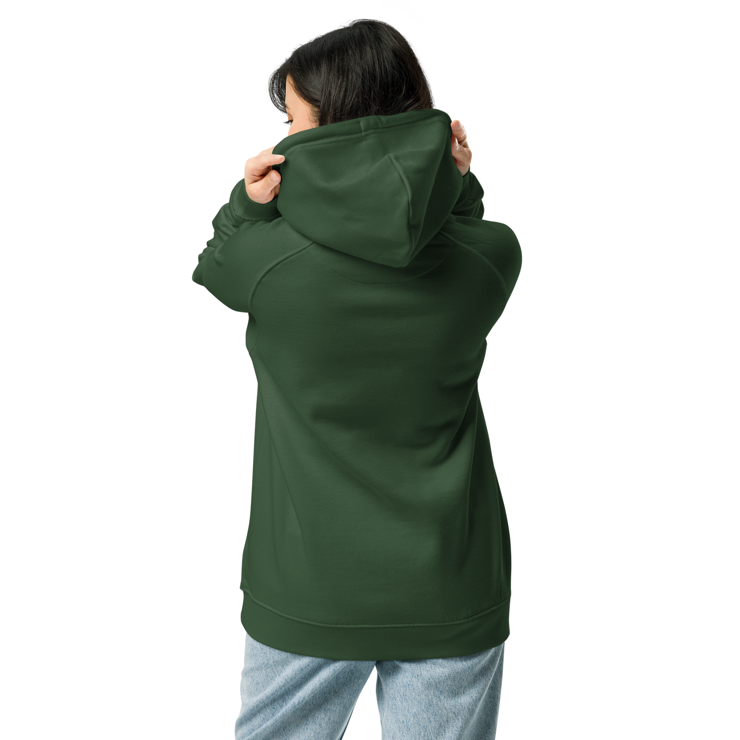 Unisex Raglan "Wire" Eco-Friendly Hoodie