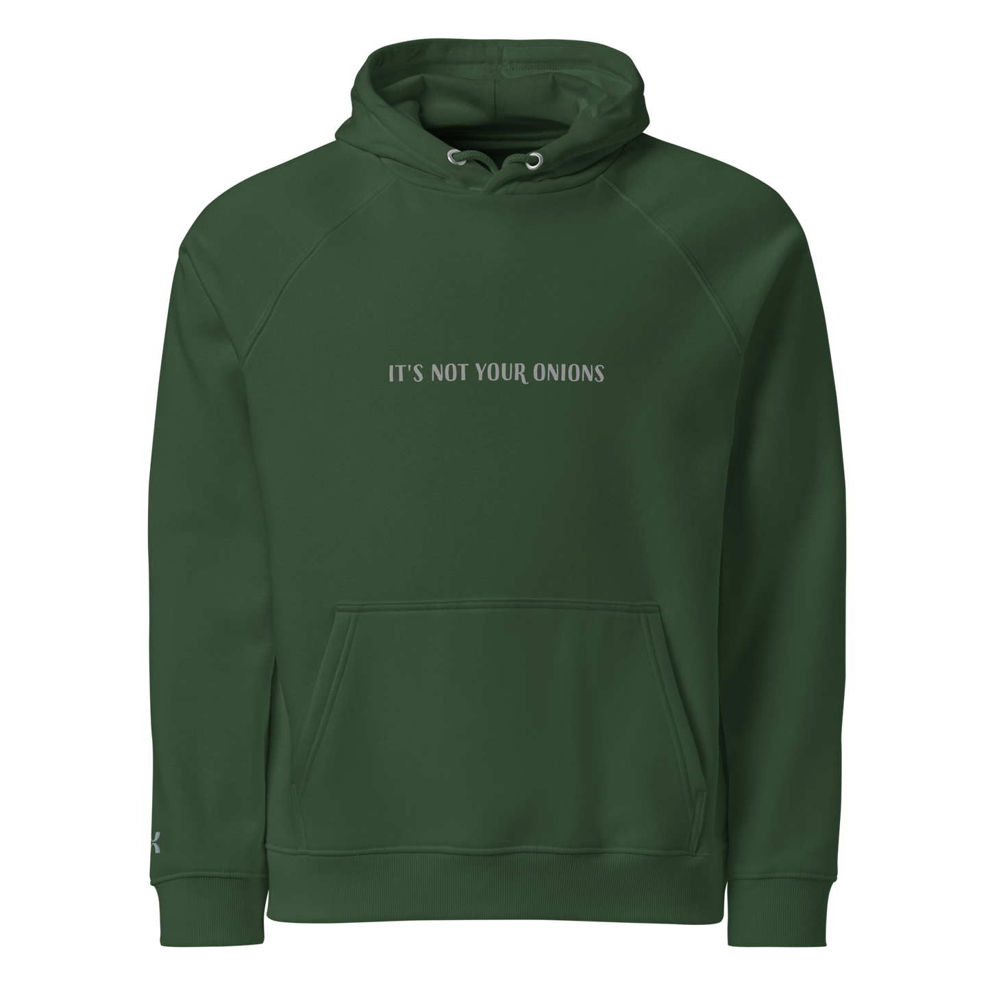 Unisex Raglan Eco-Friendly Hoodie "Onions"