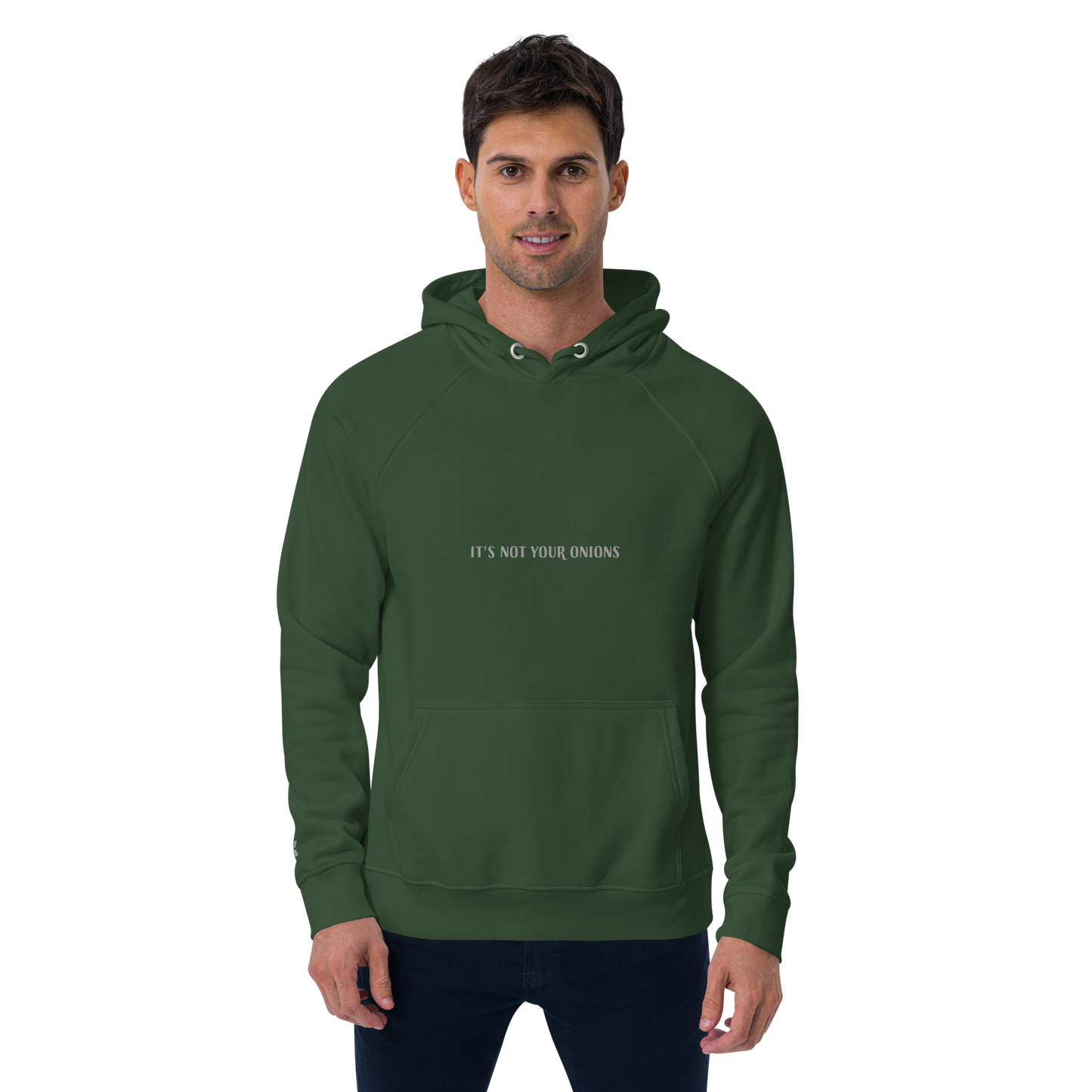 Unisex Raglan Eco-Friendly Hoodie "Onions"