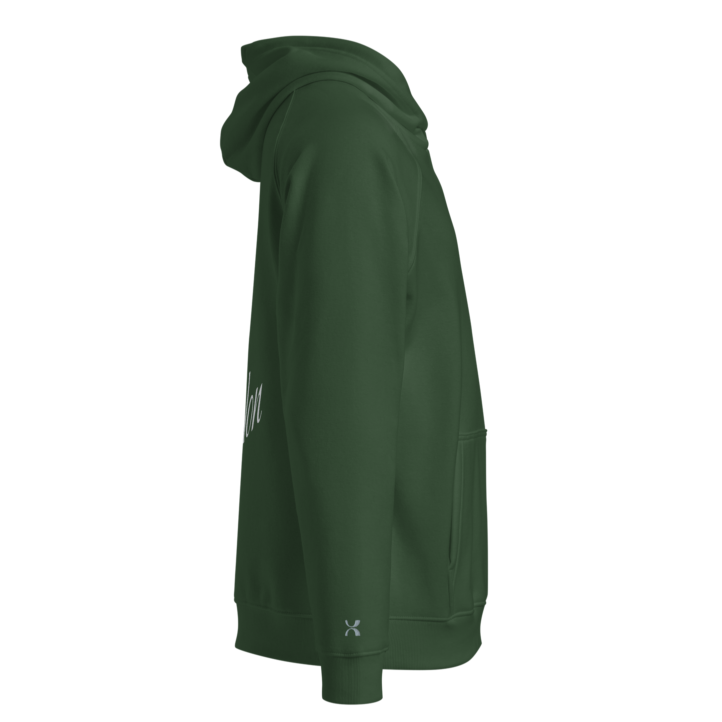 Sweat à capuche écologique Raglan unisexe "melon"