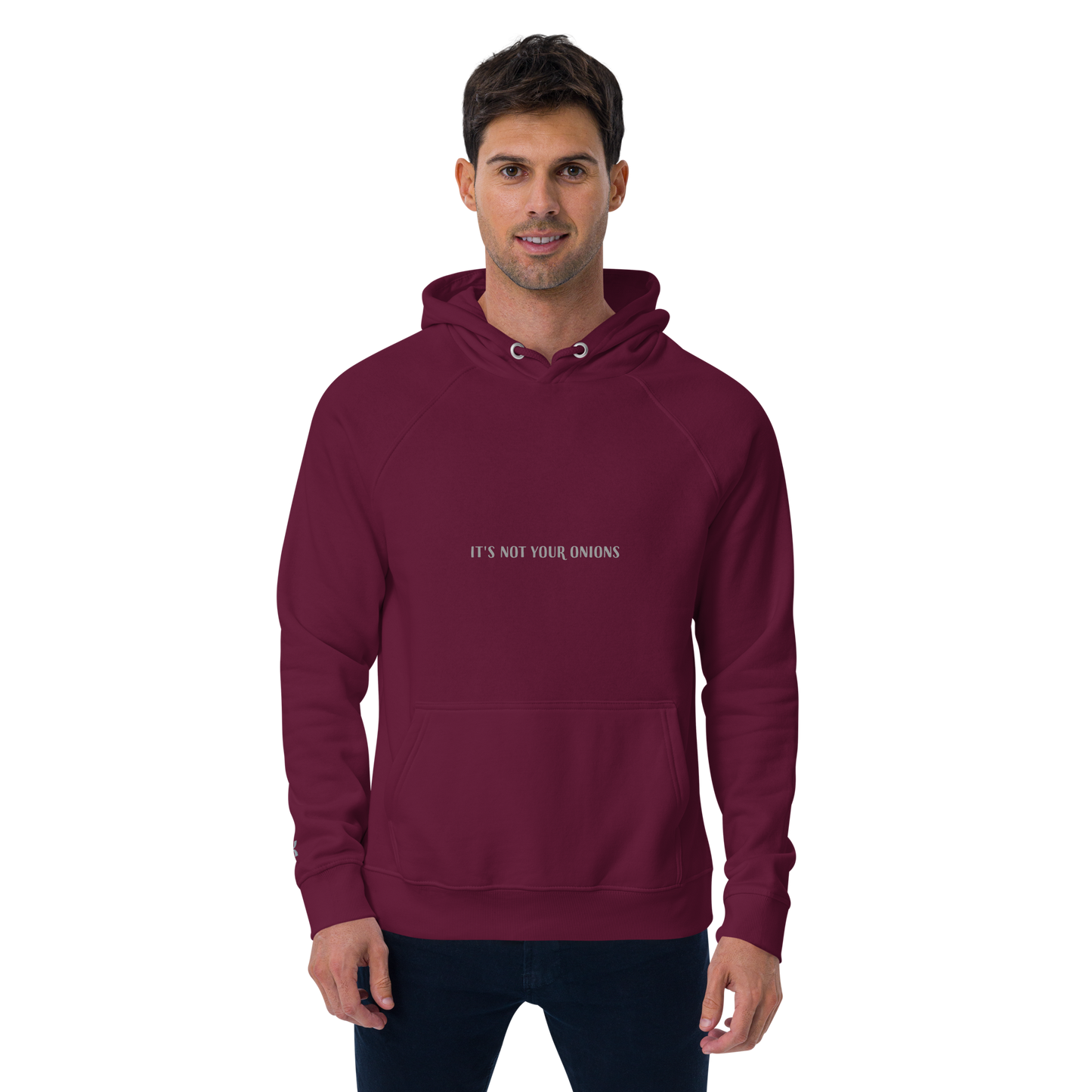 Unisex Raglan Eco-Friendly Hoodie "Onions"