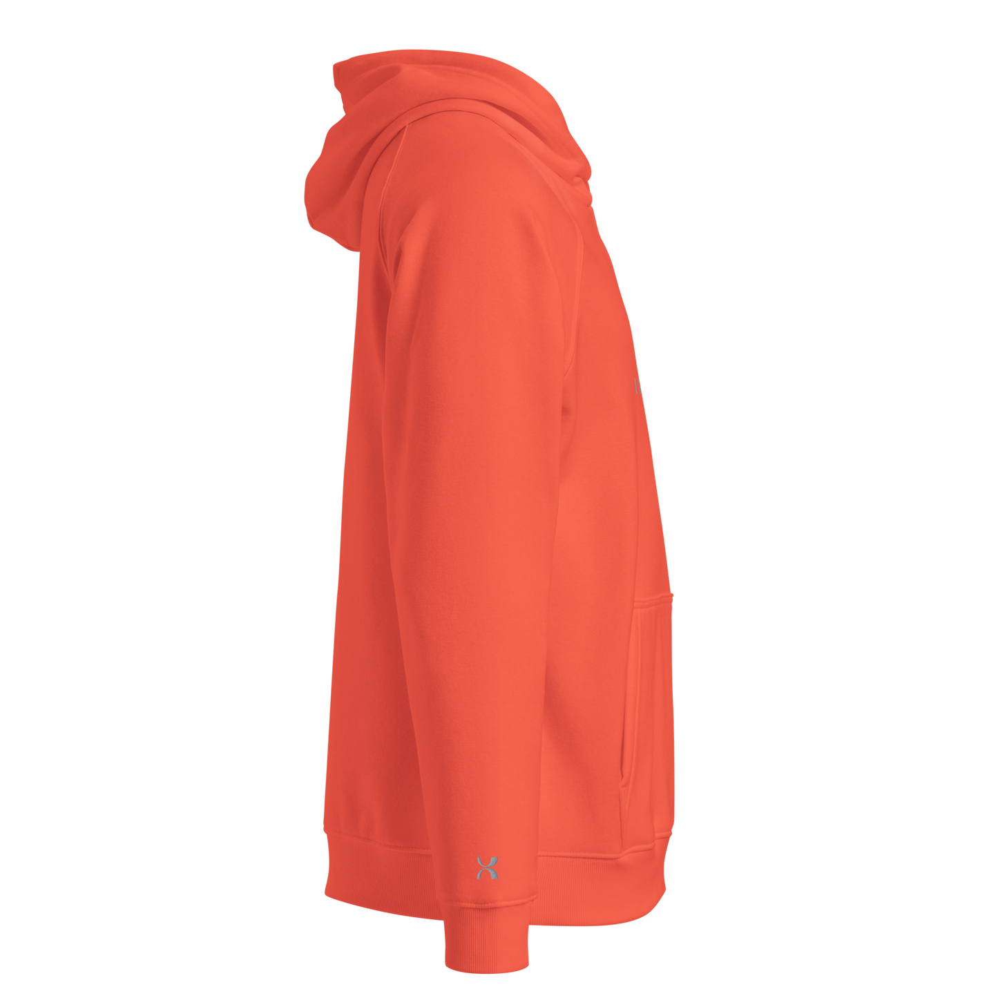 Sweat à capuche écologique Raglan unisexe "peach"