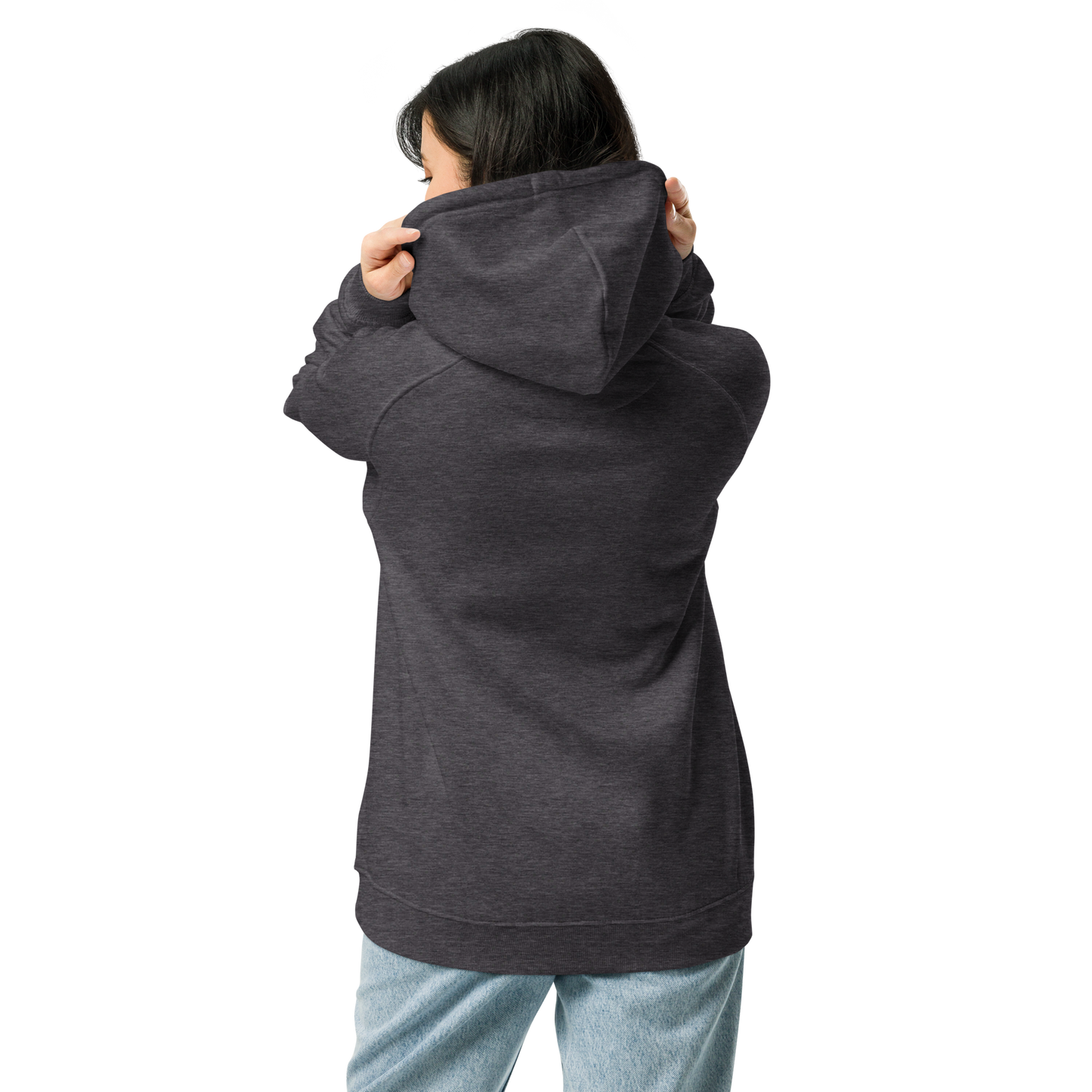 Unisex Raglan "Wire" Eco-Friendly Hoodie