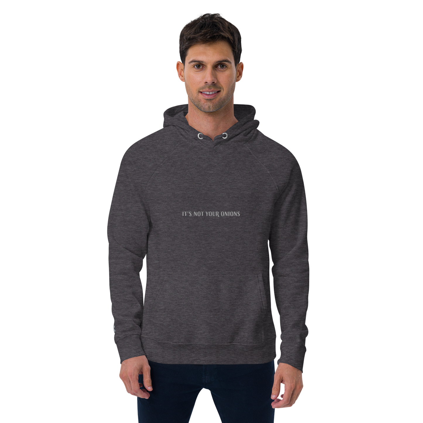 Unisex Raglan Eco-Friendly Hoodie "Onions"