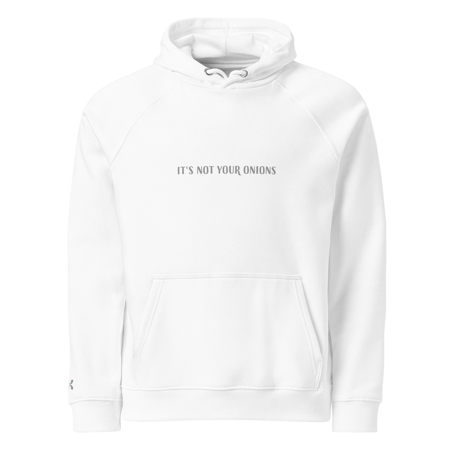 Unisex Raglan Eco-Friendly Hoodie "Onions"