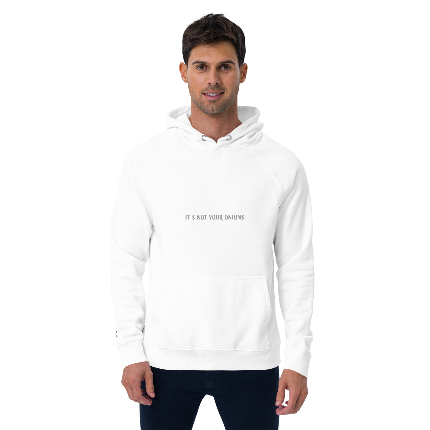 Unisex Raglan Eco-Friendly Hoodie "Onions"