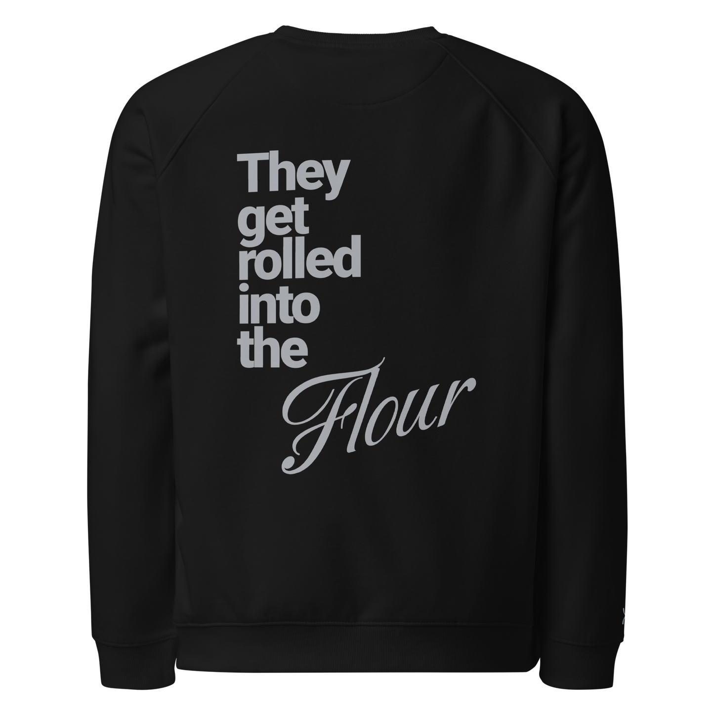 Unisex "Flour" raglan eco-friendly sweatshirt