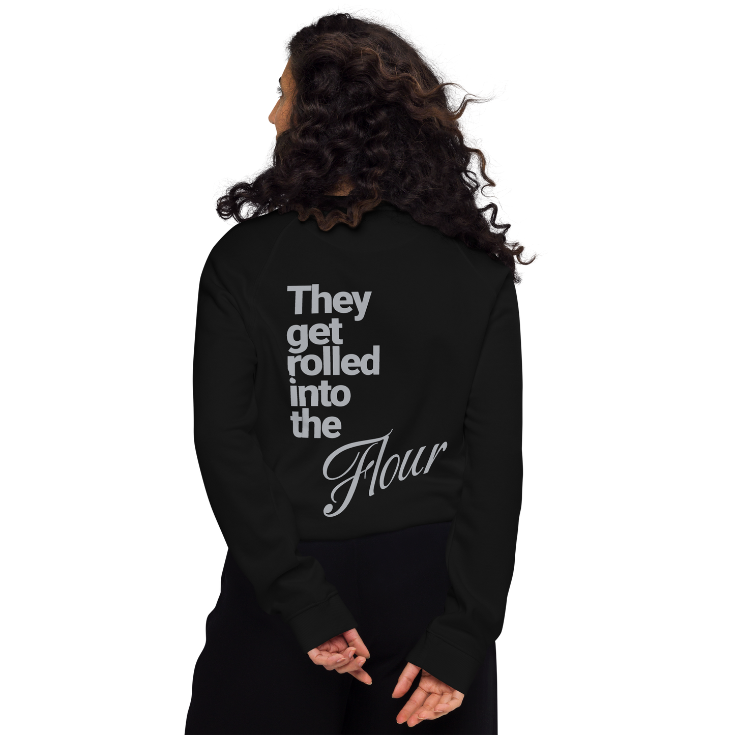 Unisex "Flour" raglan eco-friendly sweatshirt