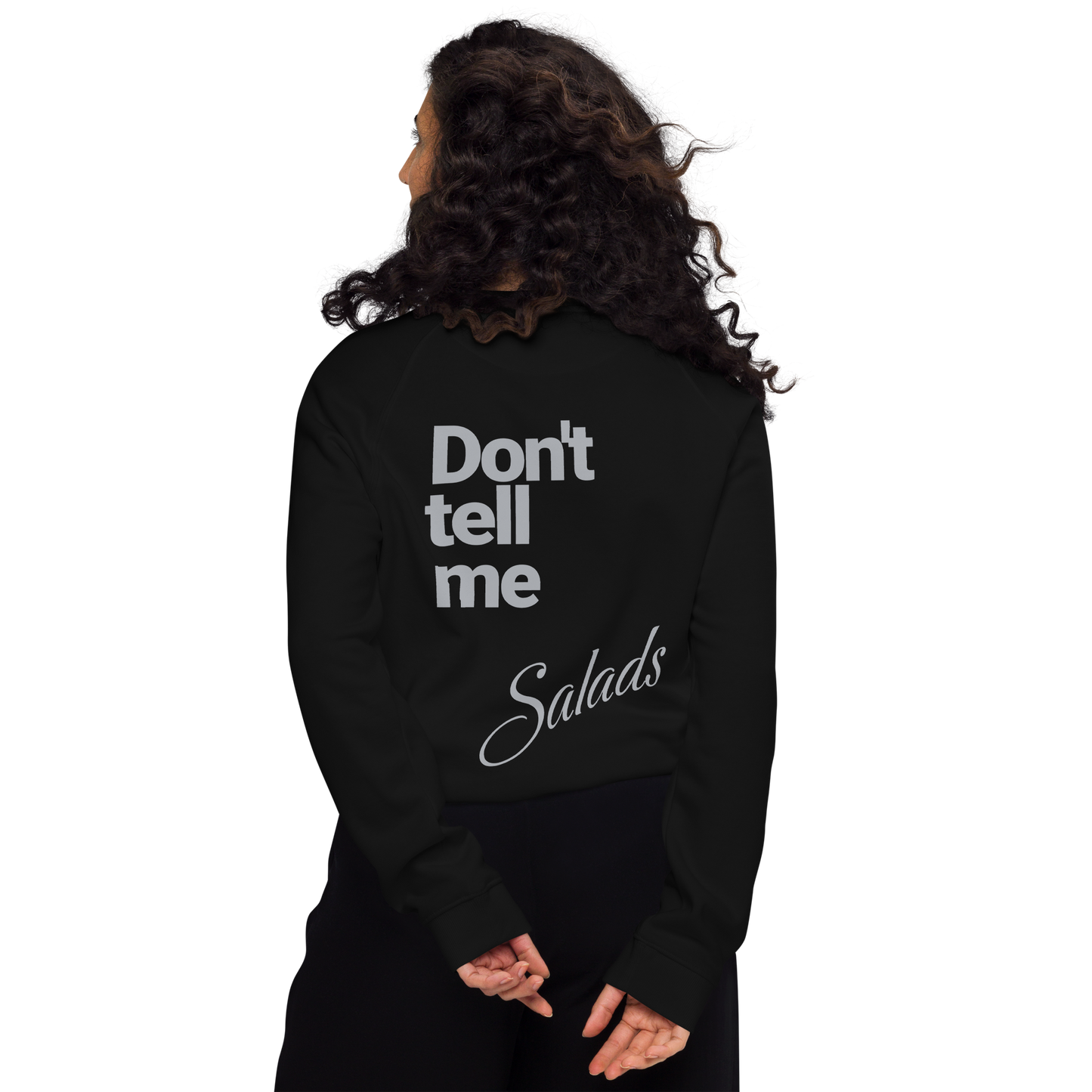 Sweatshirt écologique raglan unisexe "salads"