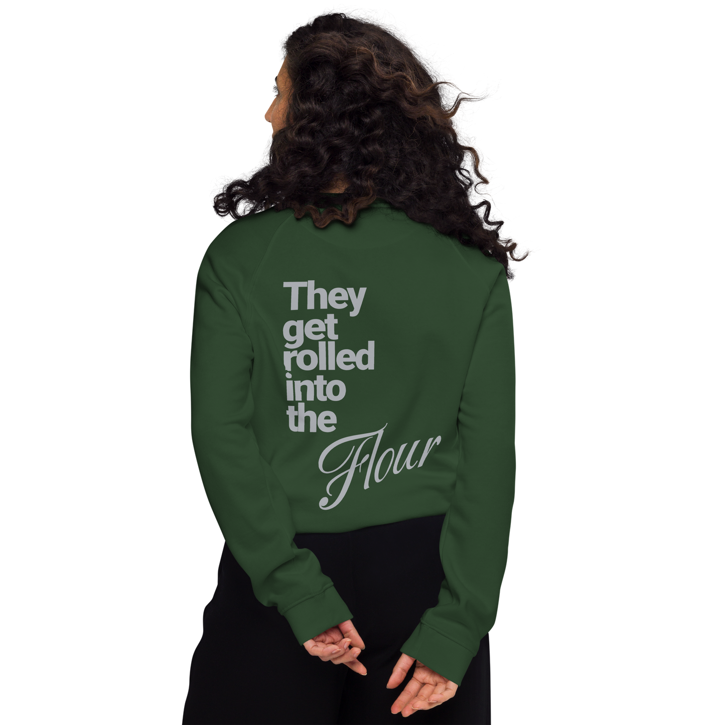 Unisex "Flour" raglan eco-friendly sweatshirt