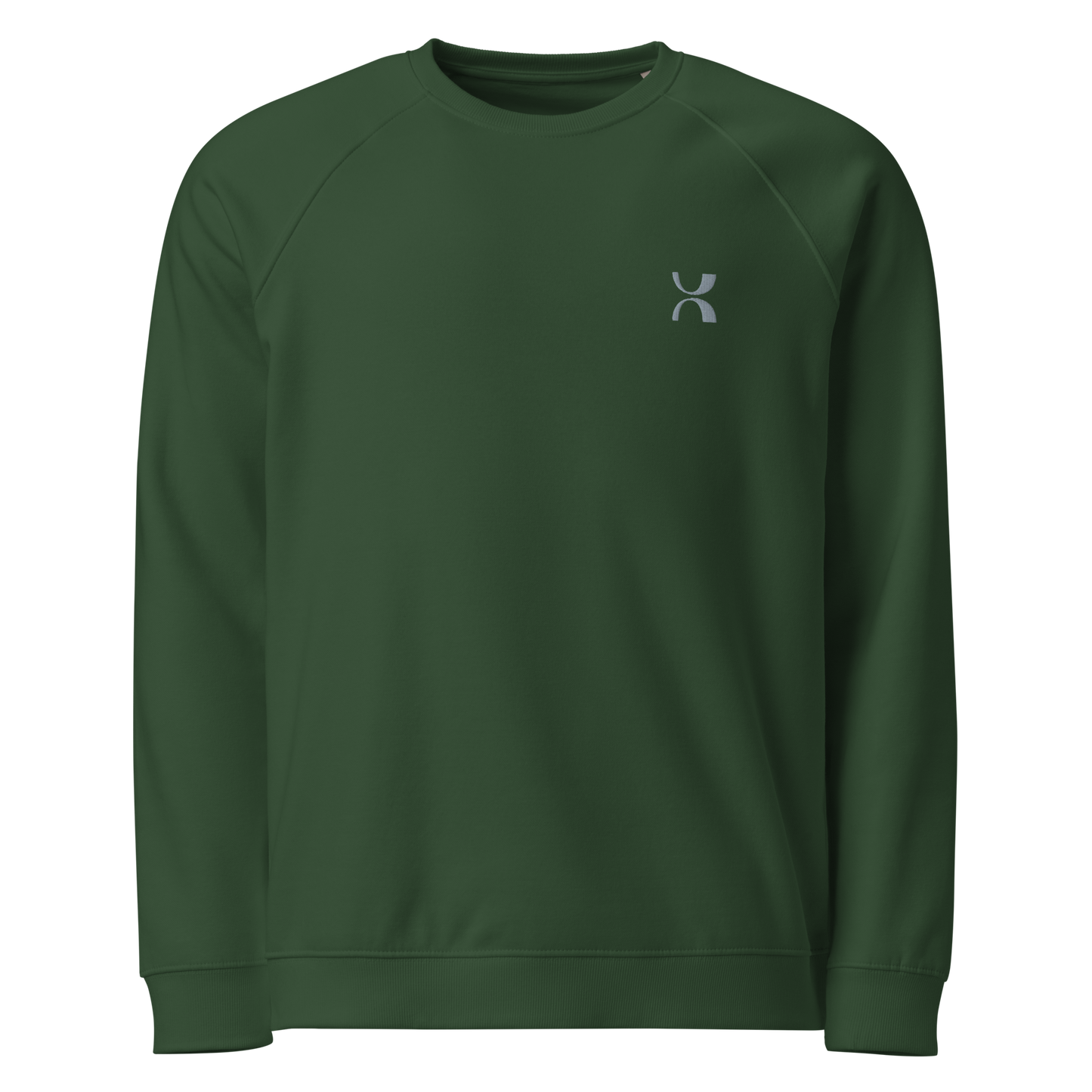 Sweatshirt écologique raglan unisexe
