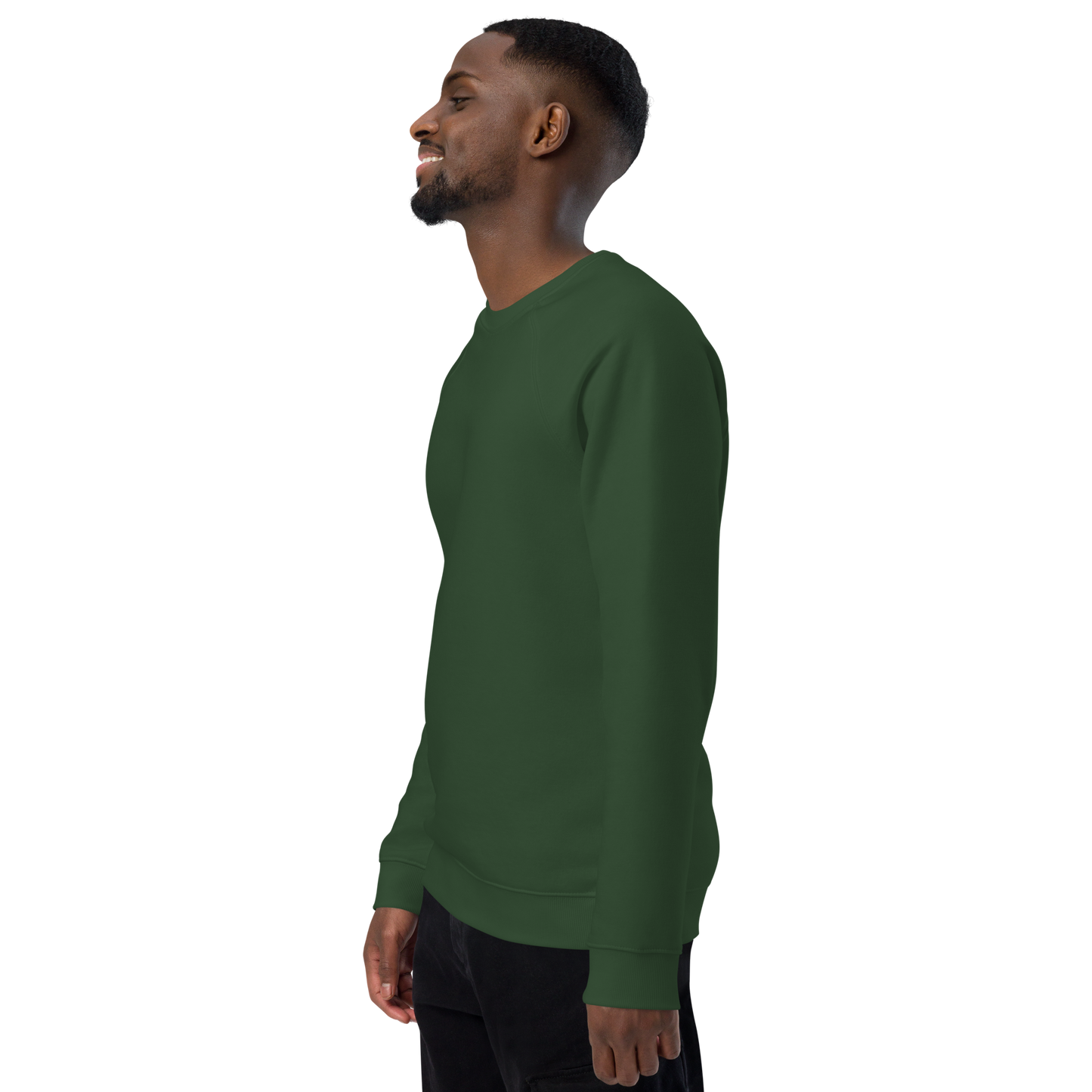 Unisex "Flour" raglan eco-friendly sweatshirt