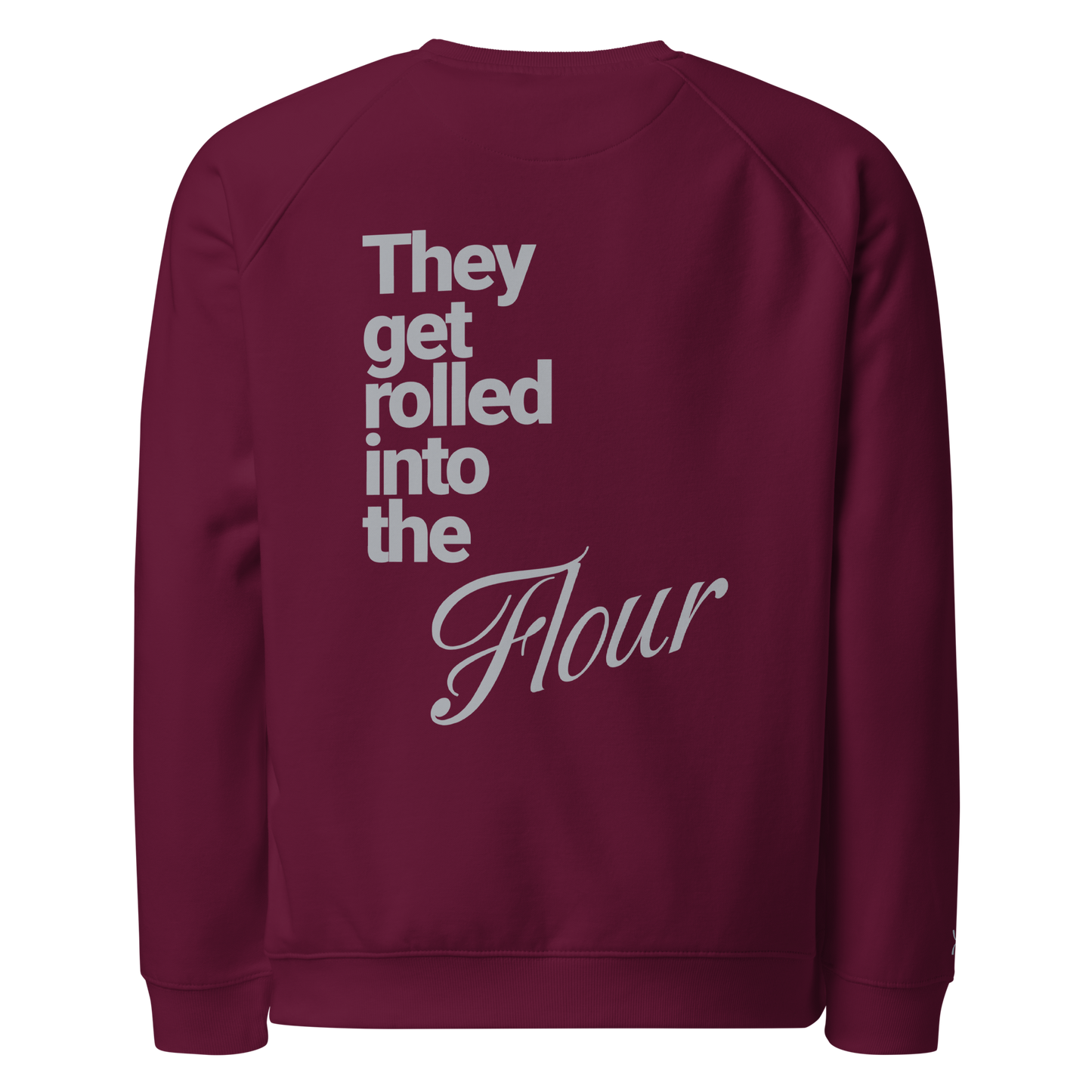 Unisex "Flour" raglan eco-friendly sweatshirt
