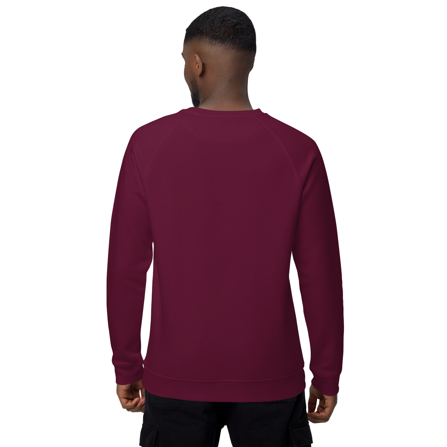 Sweatshirt écologique raglan unisexe