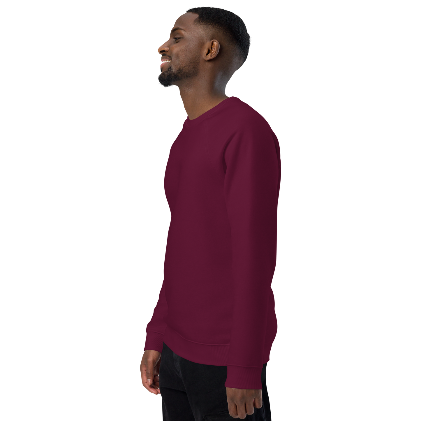 Unisex "Flour" raglan eco-friendly sweatshirt