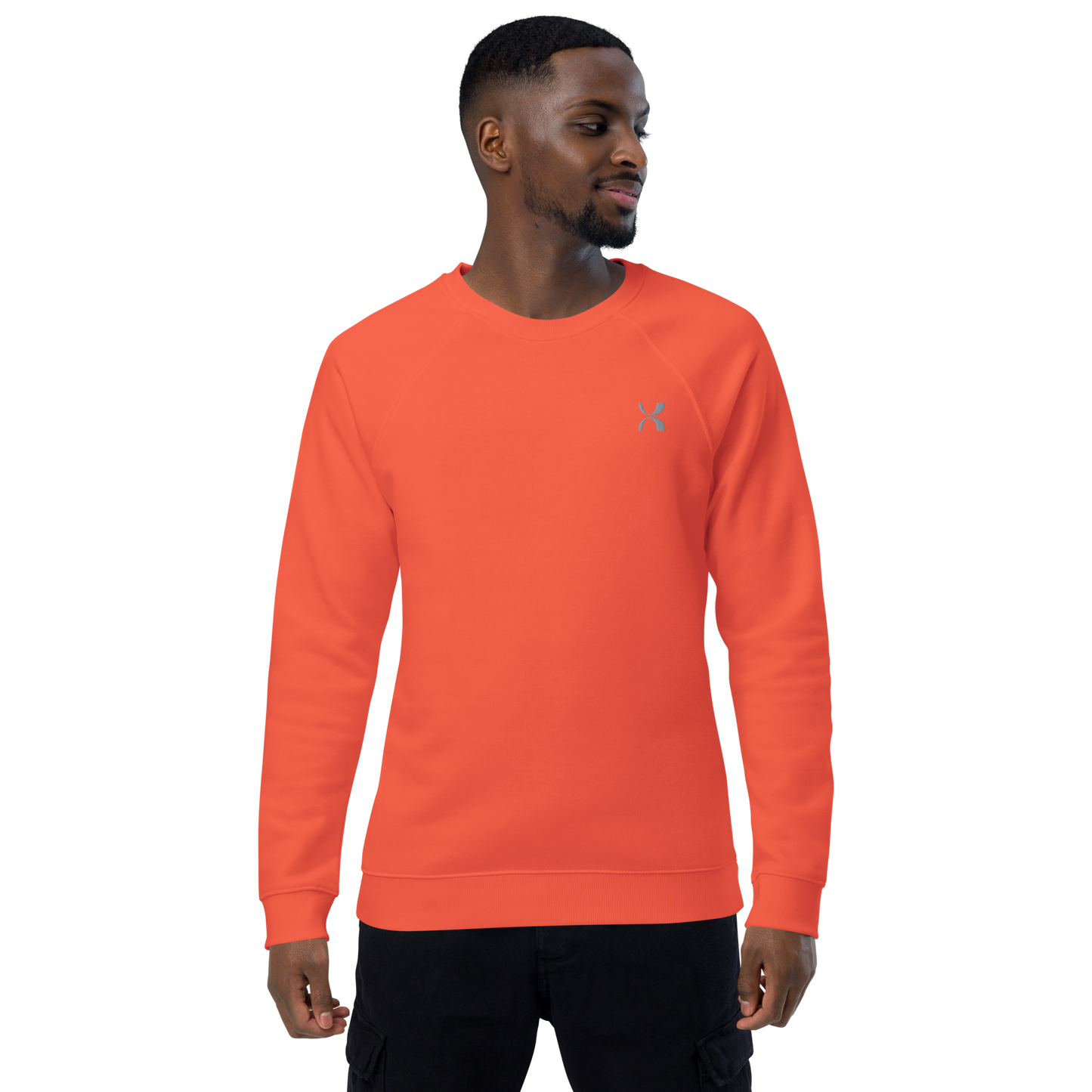 Sweatshirt écologique raglan unisexe