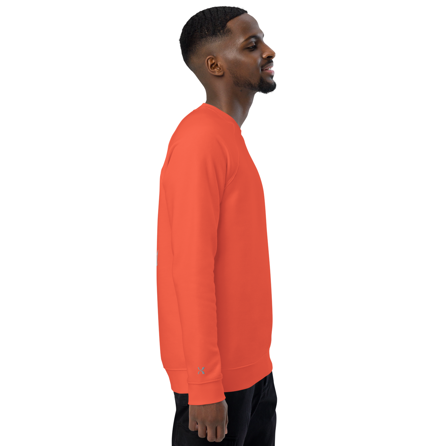 Sweatshirt écologique raglan unisexe "melon"