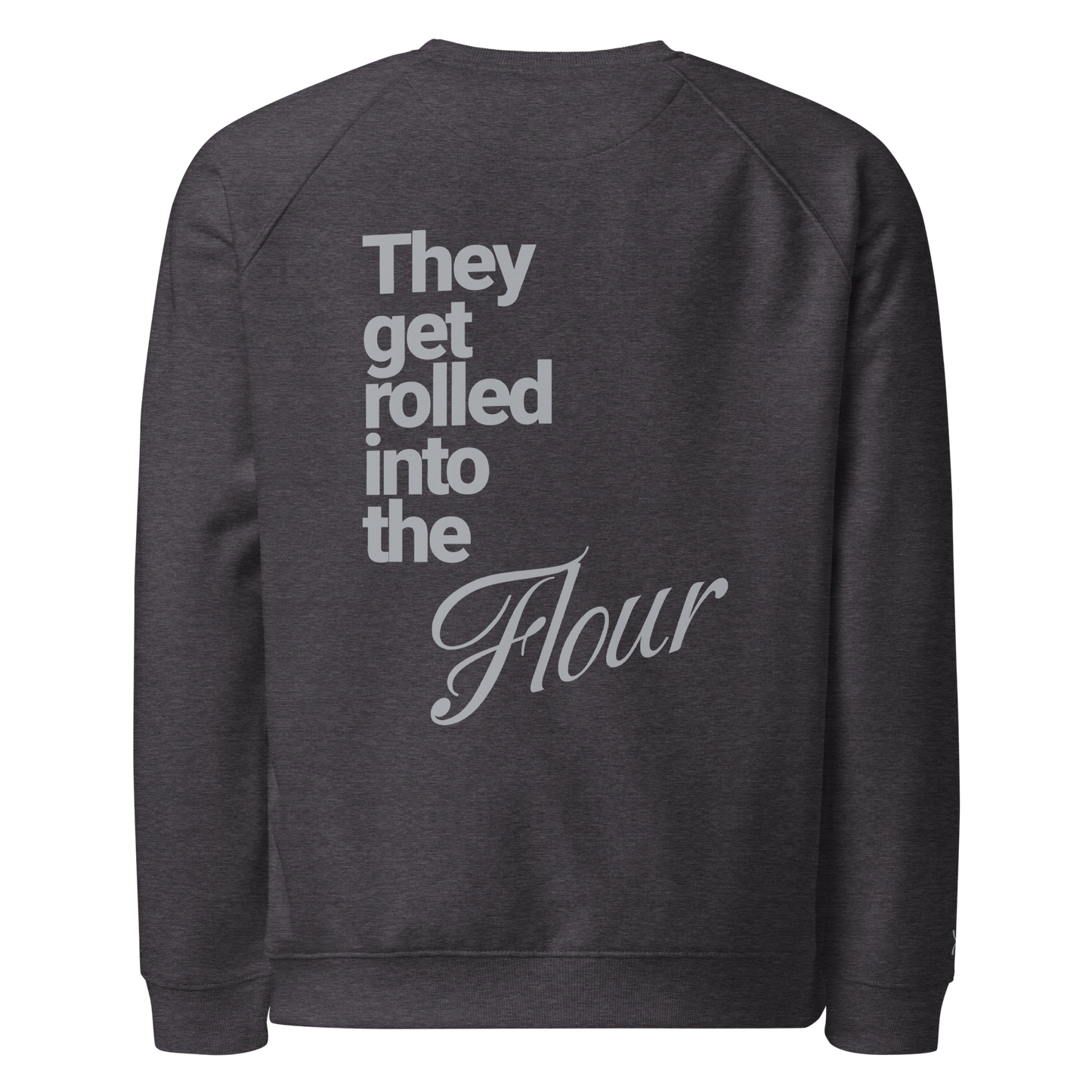 Unisex "Flour" raglan eco-friendly sweatshirt