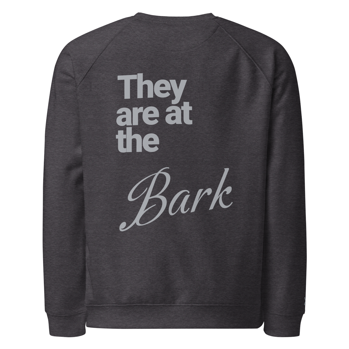 Unisex "Bark" Raglan Eco-Friendly Sweatshirt
