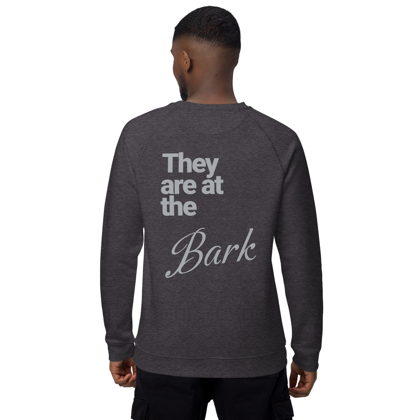 Unisex "Bark" Raglan Eco-Friendly Sweatshirt