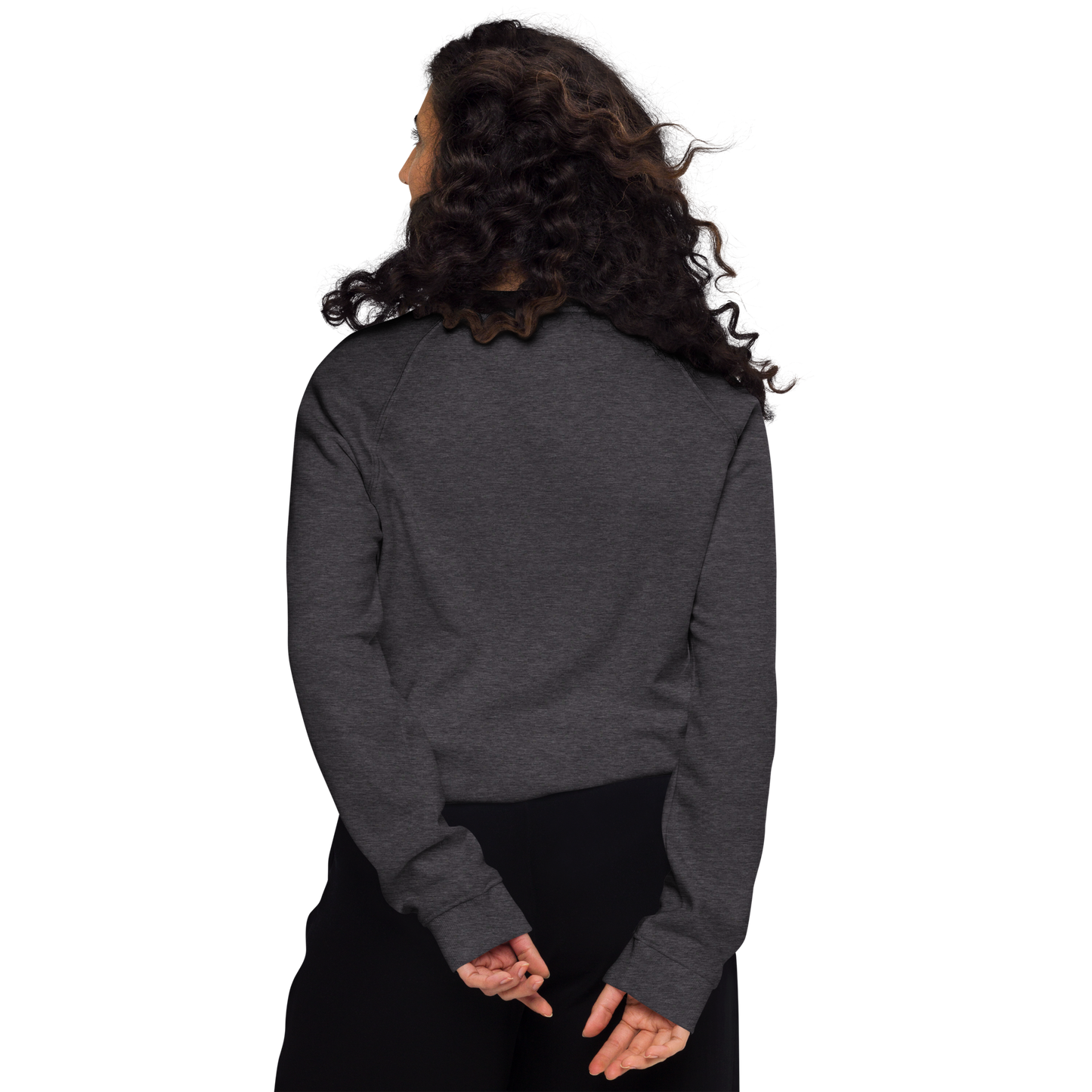 Sweatshirt écologique raglan unisexe