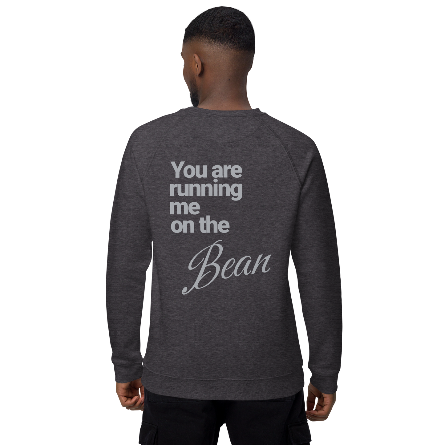 Sweatshirt écologique raglan unisexe "bean"