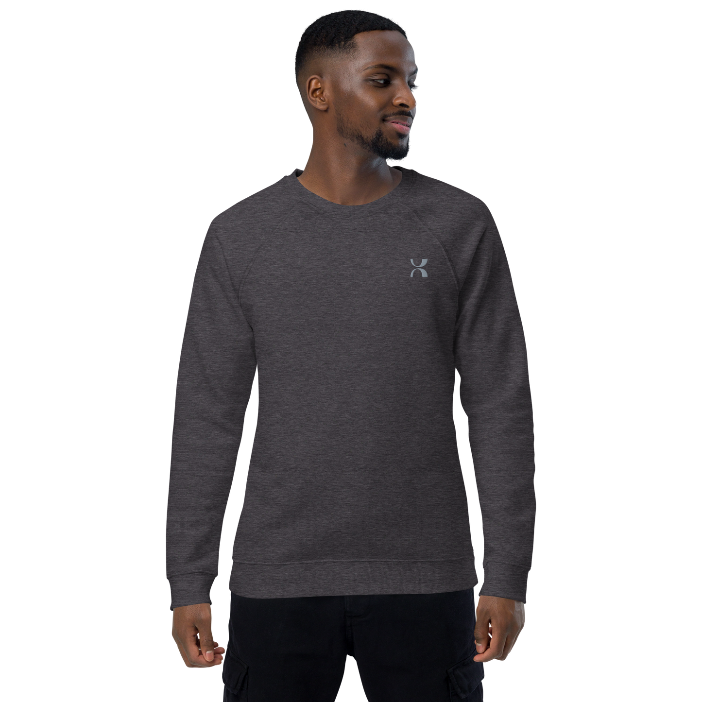 Sweatshirt écologique raglan unisexe