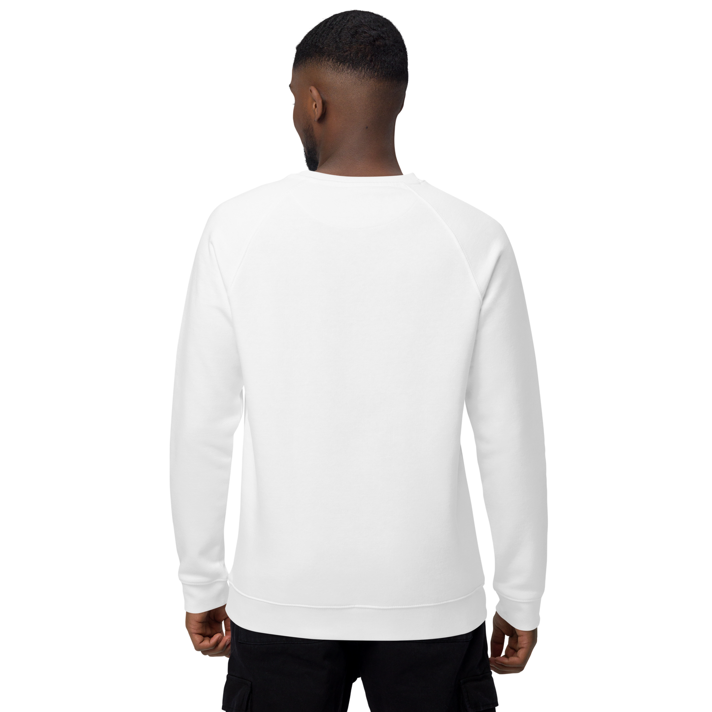 Sweatshirt écologique raglan unisexe