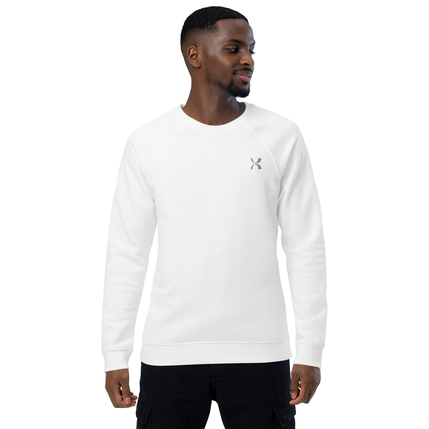 Sweatshirt écologique raglan unisexe