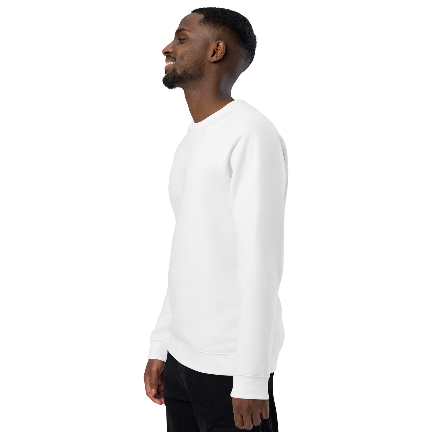 Unisex "Flour" raglan eco-friendly sweatshirt