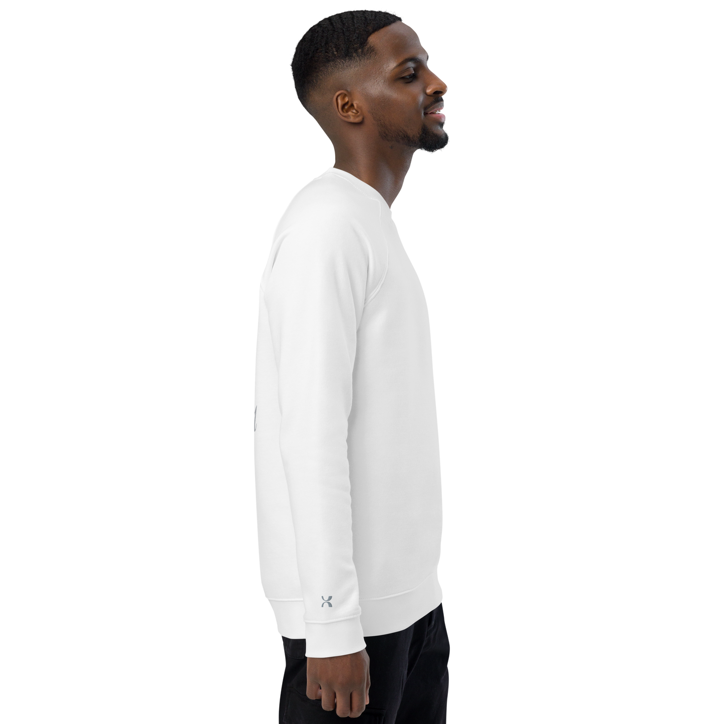 Sweatshirt écologique raglan unisexe "melon"